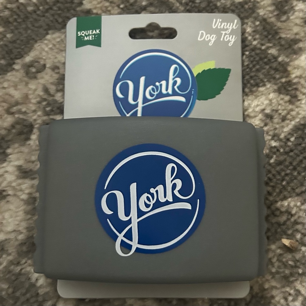 Hershey York Peppermint Patty Vinyl Squeak Dog Toy (NEW)